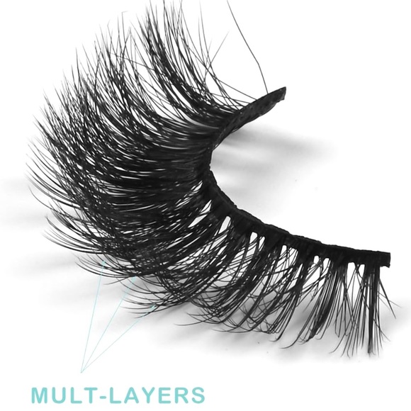 Wispy Cat Eye 5D Sexy Mink Lashes - Picture 2 of 2